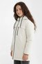 Girl's Winter Parka Coat Heat-Retaining Filling a Lined S Water-Repellent Ü Windproof a Hooded Back - 2