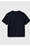 Boy's Navy Blue 100% Cotton Stranger Things Pre Printed Short Sleeve T-Shirt - 2