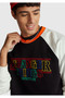Men's black 100% cotton Relaxed Fit stranger things Printed sweatshirt - 6