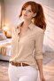 Woven Viscose Fabric Basic Shirt (Color Options) - 4