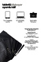 Crocodile Patterned Black 13 Inch Laptop & Tablet Compatible Faux Leather Case - 7