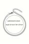 Flat Italian Chain Steel Tarnish-Free Bracelet - 6