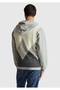 Men's cream wool blend sleeveless sweater with diamond pattern and ribbed detail - 3
