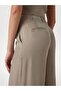 Twill wide leg pants - 4