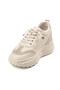 25K305-5 Women's Air High Sole Stone Leather Sneaker Sports Shoes - 2