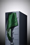 57% Silk 43% Viscos Twill Silk Monogram Pattern Emerald Green Color 90X90 Scarf Planting Shape : Hand - 3