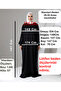 Prayer Dress with Cuffs and Piping Detail - 2