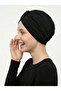Crystal Tulle Lined Black Ready-made Hijab Hijab Evening Dress Bonnet - 3