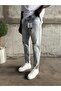 Ice Blue Distressed Knee Boyfriend Jeans - 2