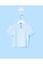 Infant Girls Pale Blue Embellished Short Sleeve Top - 2