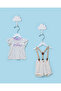 Infant Girls White Allover Print Pointelle T-Shirt - 4