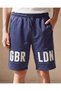 Senior Boys Navy Cut & Sew Active Shorts - 4