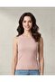 Women Pink Basic Plain Vest - 4