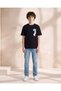 Senior Boys Black Minecraft Oversized T-Shirt - 2