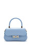 Clamshell Baguette Adel Crossbody Women's Bag Blue