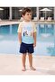 Boys Pale Yellow Bluey Rashguard T-Shirt - 5