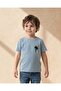 Boys Blue Acid Wash T Shirt