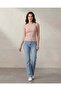 Women Pink Basic Plain Vest