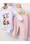 Minikids 3-piece set, My First Easter, pink - 3