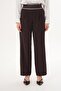 Women's Piping Wide Leg Trousers 260117 - - 3