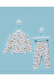 Infant Boys White 2 Piece Printed Nightwear Set - 4