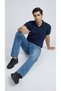 Men's High Waist Straight Cut Straight Leg Jean Trousers - 6