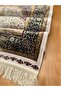 Classic Ottoman Patterned Mihrap Silk Prayer Rug - 4