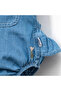 Girls 9-24 Months Flower Embroidered Denim Set - 3