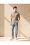Men Grey Basic Polo Shirt - 2