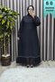 Women's Clothing Plus Size Pleated Sleeves and Hem with Stones Evening Dress