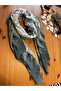 شال وباريو من الفيسكون والبولي أميد المطبوع ذو ملمس ناعم - 4