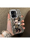 Silicone Edge Hard Back Phone Case Compatible with Realme C55 Minnie Patterned - 2
