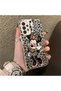 Silicone Edge Hard Back Phone Case Compatible with Samsung Galaxy A33 5g Minnie Pattern - 2