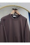 Altınay Tunic with Sleeves and Six Buttons - Zn2147 Brown - 2