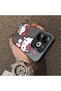 Silicone Edge Hard Back Phone Case Kitty Pattern Compatible with Tecno Spark 20 - 3