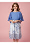 Chiffon Blouse-Skirt Set - 4