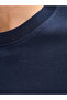 Jjdevın Daytona Prınt Tee Navy Blue Men's T-Shirt 12290173 - 6