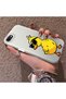 Silicone Edge Hard Back Phone Case Compatible with iPhone Se 2020 Duck Pattern