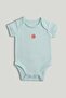5 Pack Breakfast Friends Short-Sleeved Bodysuits - 4