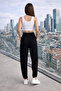 Modal High Waist Straight Leg Sweatpants with Pleated Pockets, Casual Stylish Comfortable Fit (S-Xl) - 3