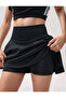 Modal Textured High Waist Short Skirt (Tennis Skirt) - 3