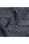 Monogram Shawl - Leopard Pattern - Silver - 3