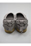 Women's Straw Bow Detailed Ballerinas. Open-Sided Straw Ballerinas. - 4