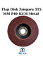 Flap Disc Sanding Disc 115 mm P40 Grit Metal - Wood Grinding Disc 5 Pieces - 2
