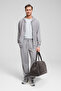 Griffin men's drawstring waist elasticated metal eyelet detail grey sweatpants