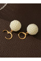 أقراط متدلية من اللؤلؤ الصناعي - 2