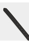 Black Waist Belt with Metal Buckle - 5