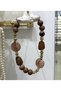 Zra Model Vintage Zebra Patterned Vip Necklace - 2