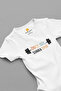 100% Organic before Milk after Sport Printed Short Sleeve Snap Fastener Baby Bodysuit