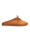 Women's Suede Bow Detailed Casual Slippers 6344 Taba Suede - 3